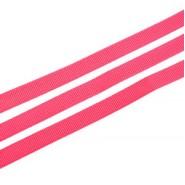 Stoffen lint ± 10mm Rood